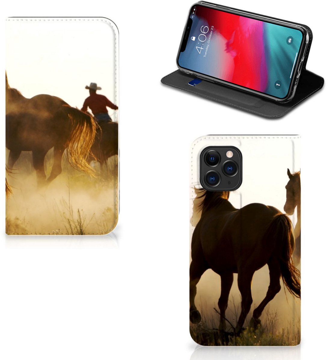Standcase Hoesje voor Apple iPhone 11 Pro Hoesje maken Design Cowboy