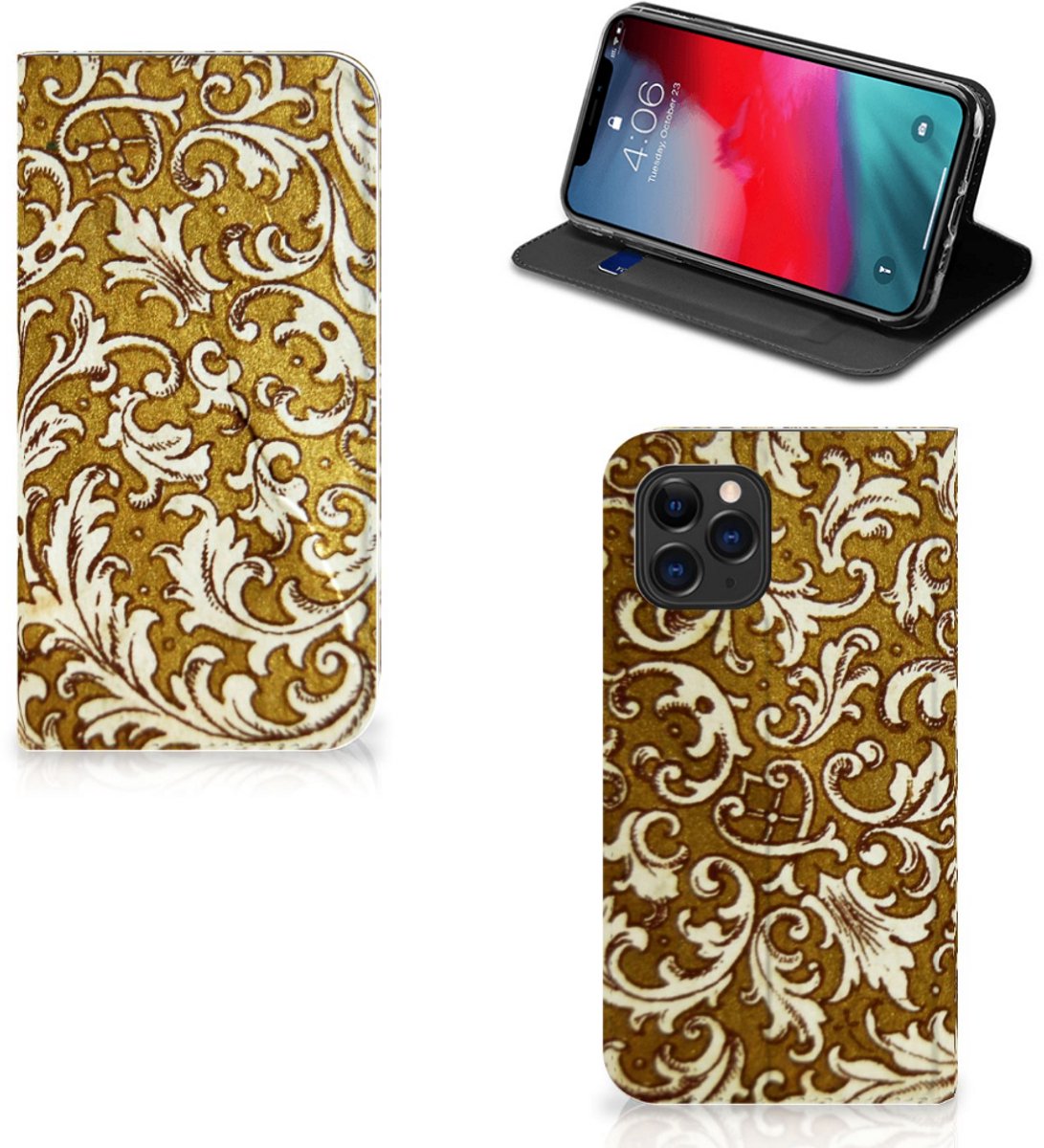 Telefoon Hoesje Apple iPhone 11 Pro Barok Goud