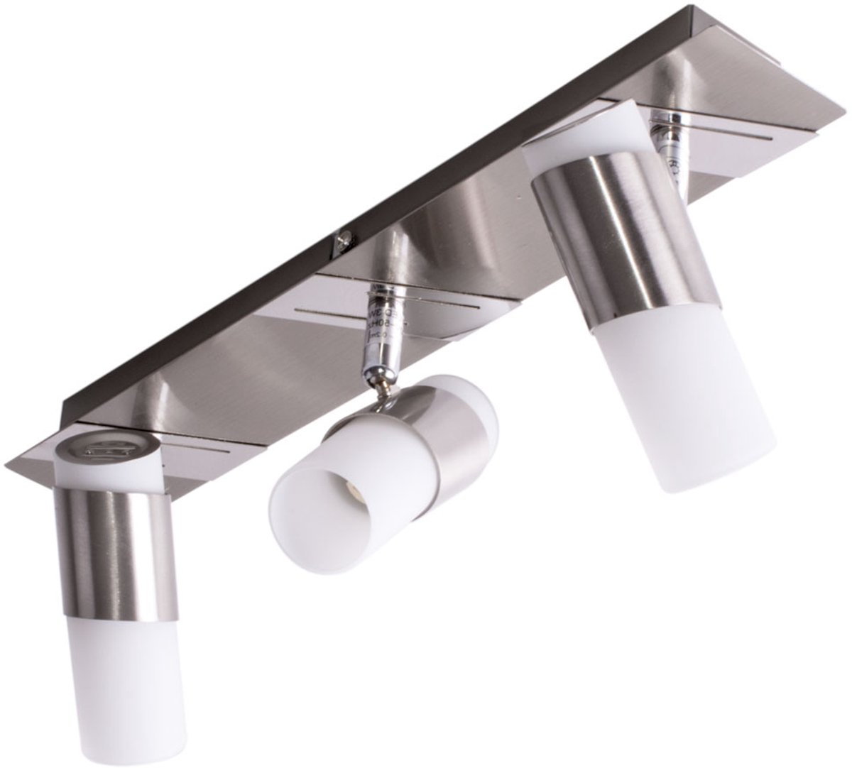 Plafondspot Plafondlamp Spotlight verstelbare LED-spot Binnenverlichting Woonkamerlamp Keukenlamp 3x 3W 245 LM 3000K, L x H 38 x 10,5 cm