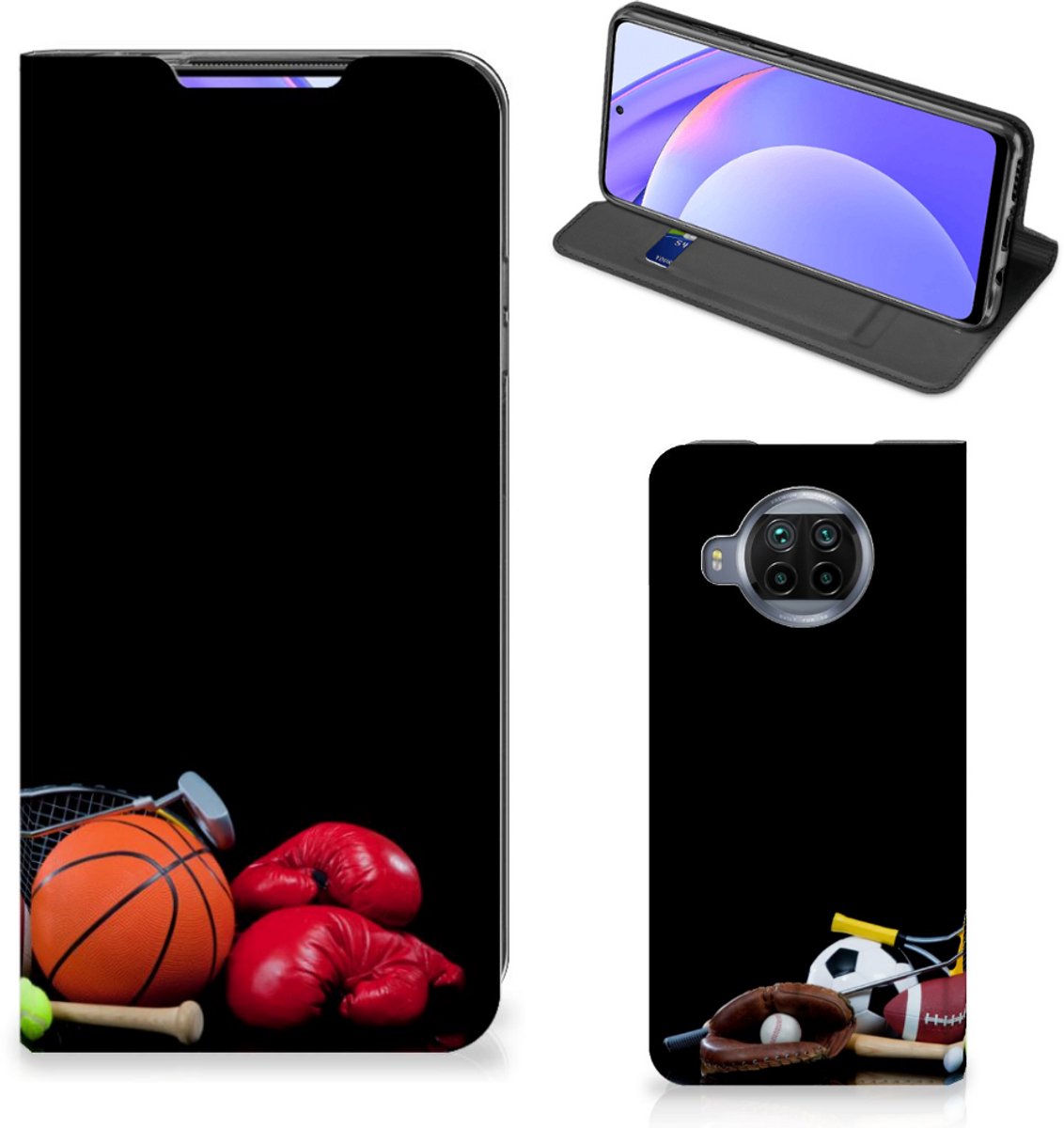 Xiaomi Mi 10T Lite Hippe Standcase Sports