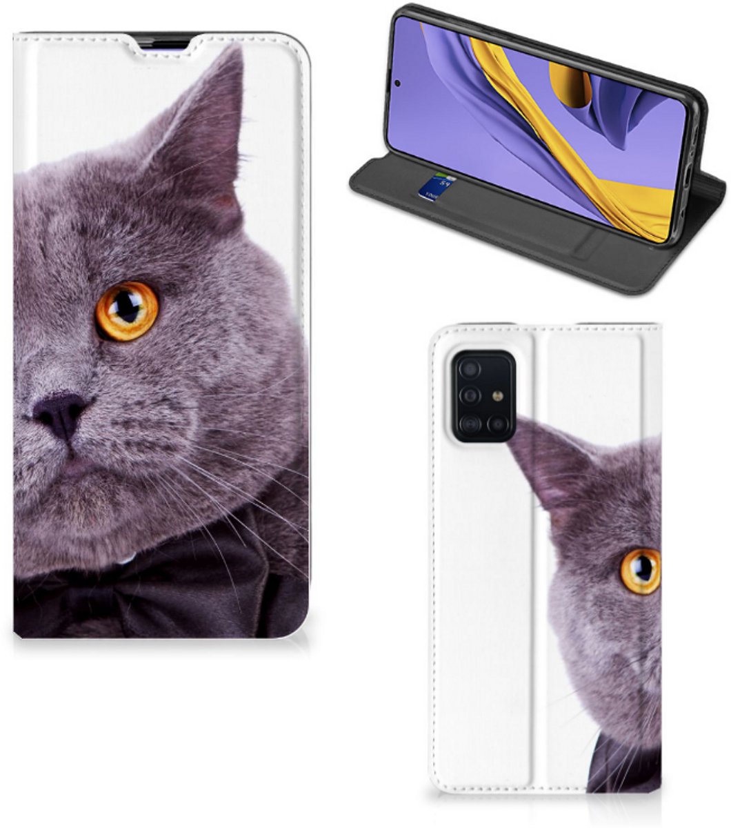 Samsung Galaxy A51 Hoesje maken Kat