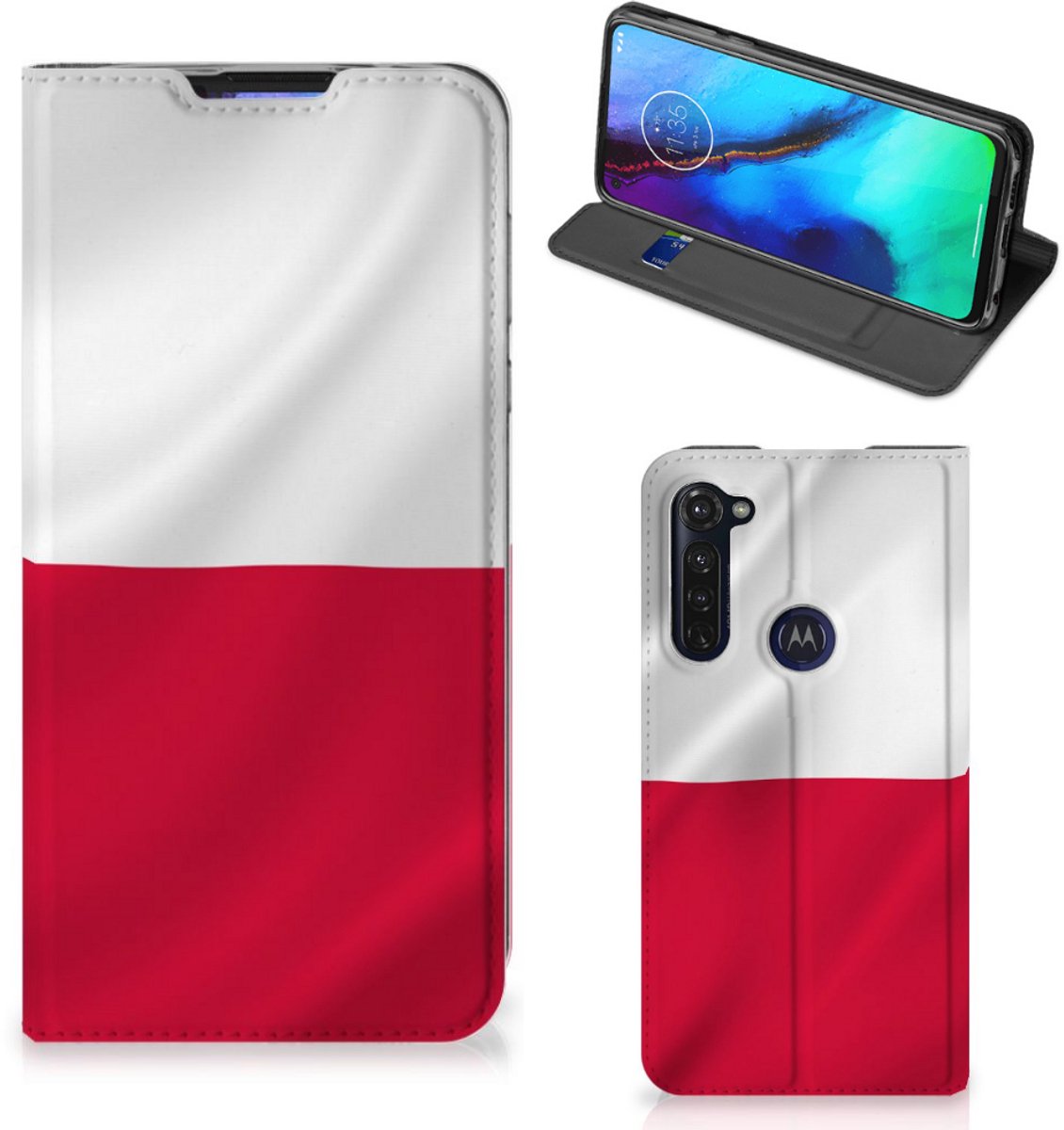 Motorola Moto G Pro Standcase Polen