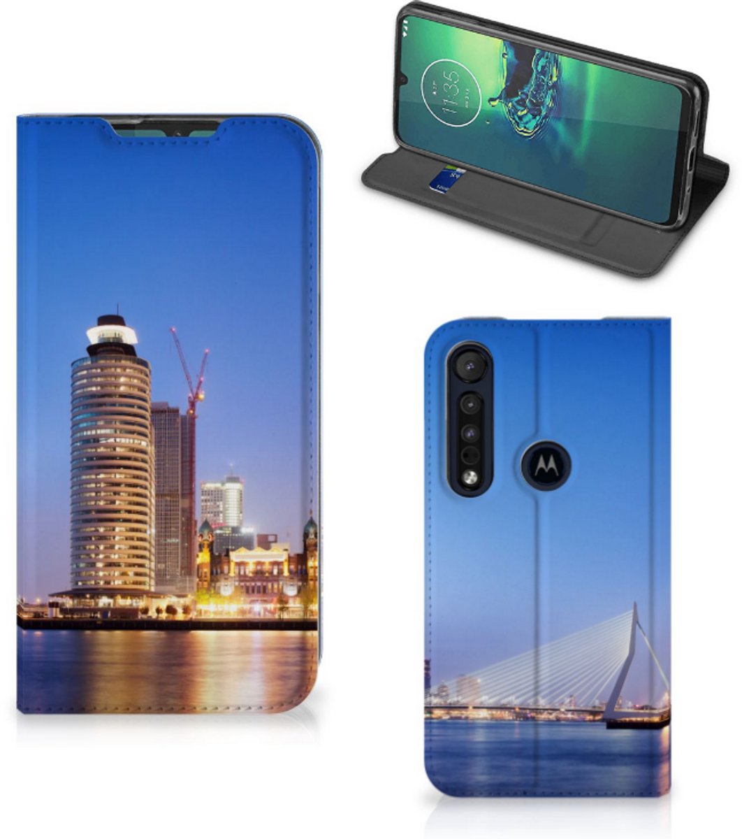 Motorola G8 Plus Book Cover Rotterdam