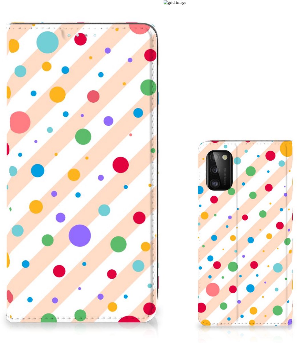 Samsung Galaxy A41 Hoesje met Magneet Dots