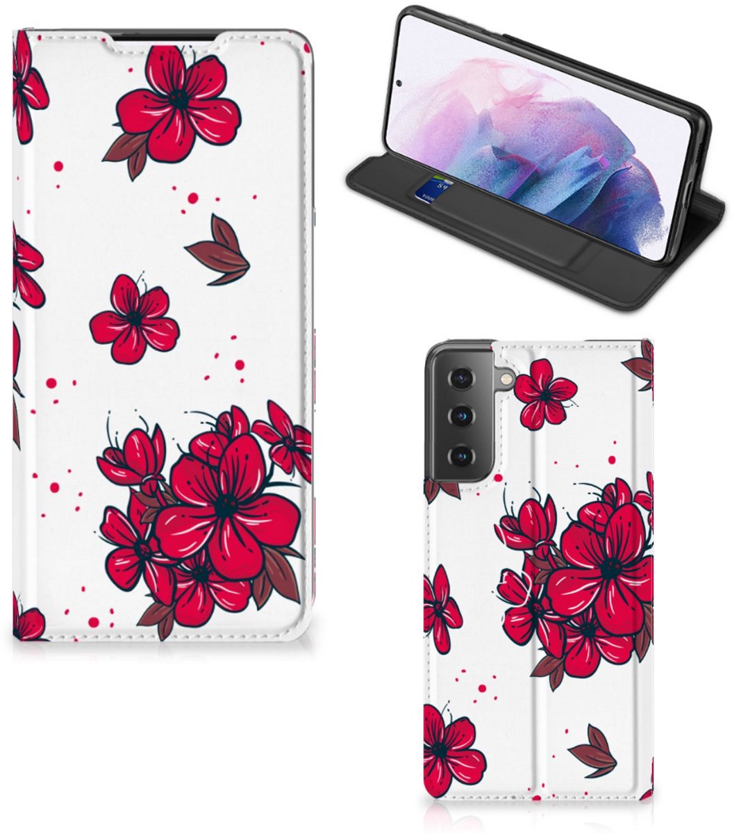 Samsung Galaxy S21 Plus Smart Cover Blossom Red