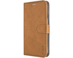 FIXED Opus Flip Cover met Leder look, kaarthouder&standaard voor Samsung Galaxy A57 5G, bruin