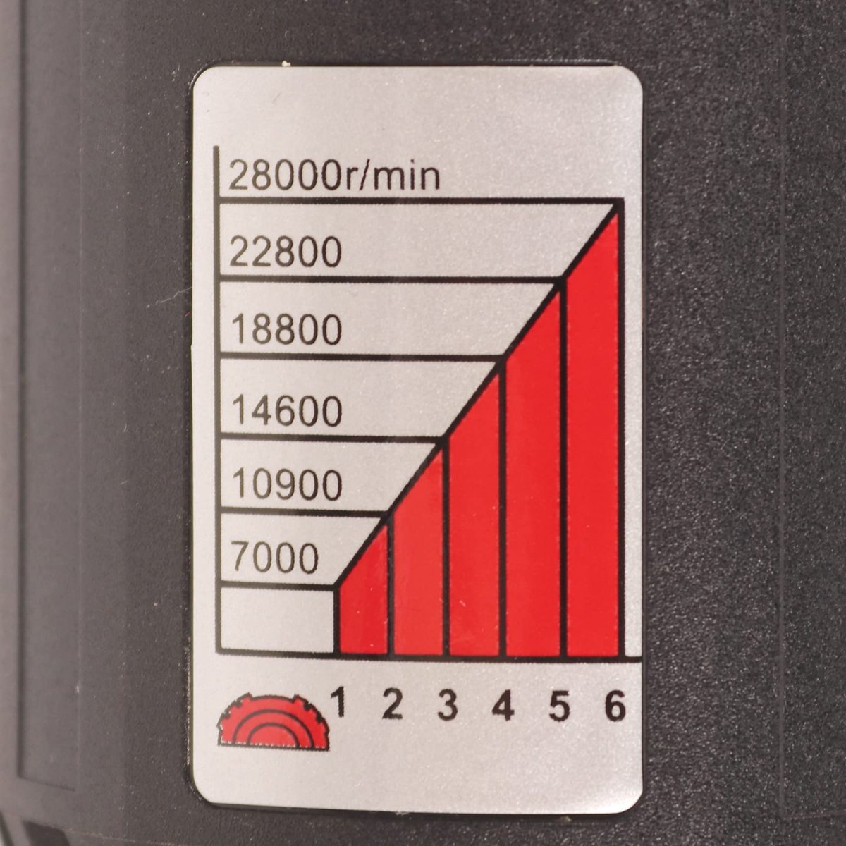 WELDINGER GS 650el rechte slijper, gereedschapsopname, 3/6/8 mm, 650 W, toerentalregeling thumbnail 3