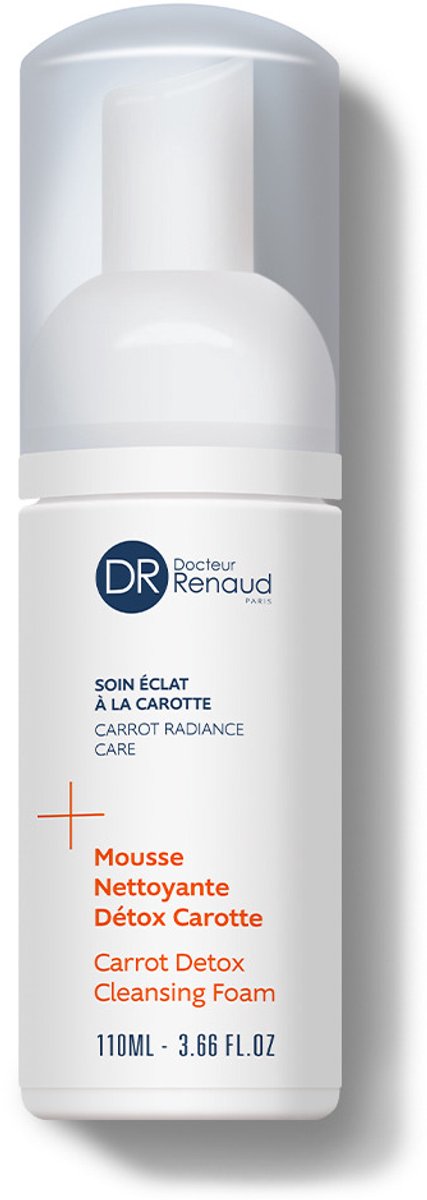 Docteur Renaud Soin Eclat Mousse Nettoyante Detox Carotte