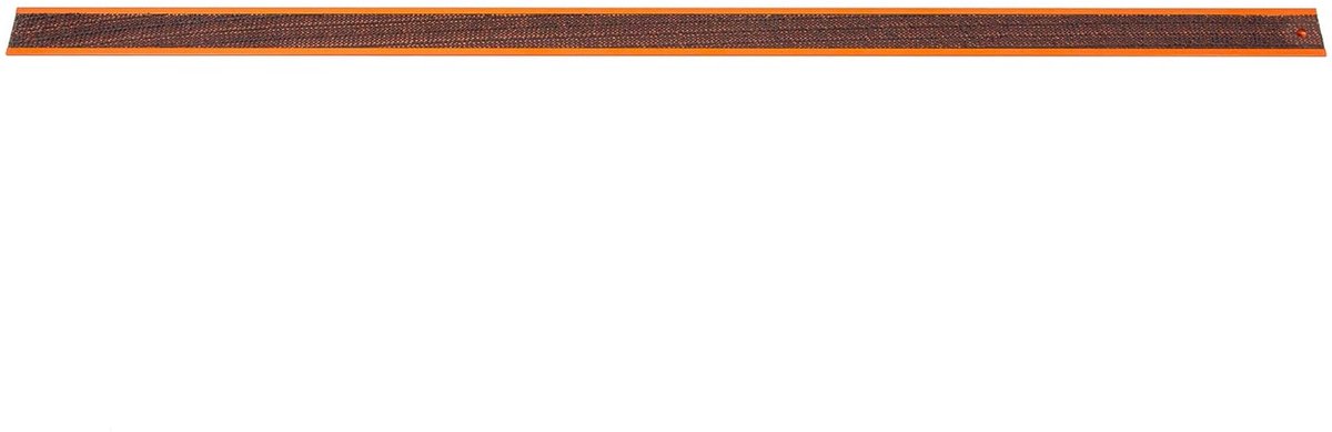 Rechte Rand - Meetlat - Precisie Meten - Verhoogde Rand - 122 cm - Geanodiseerd