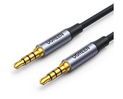 Ugreen - kabel - AUX-kabel mini-jack 3,5 mm - (mannelijk) - mini-jack - 3,5 - mm - (mannelijk) - 3m - zwart - (AV183)