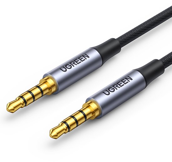 Ugreen - câble - Câble AUX mini-jack 3,5 mm - (mâle) - mini-jack - 3,5 - mm - (mâle) - 3m - noir - (AV183)