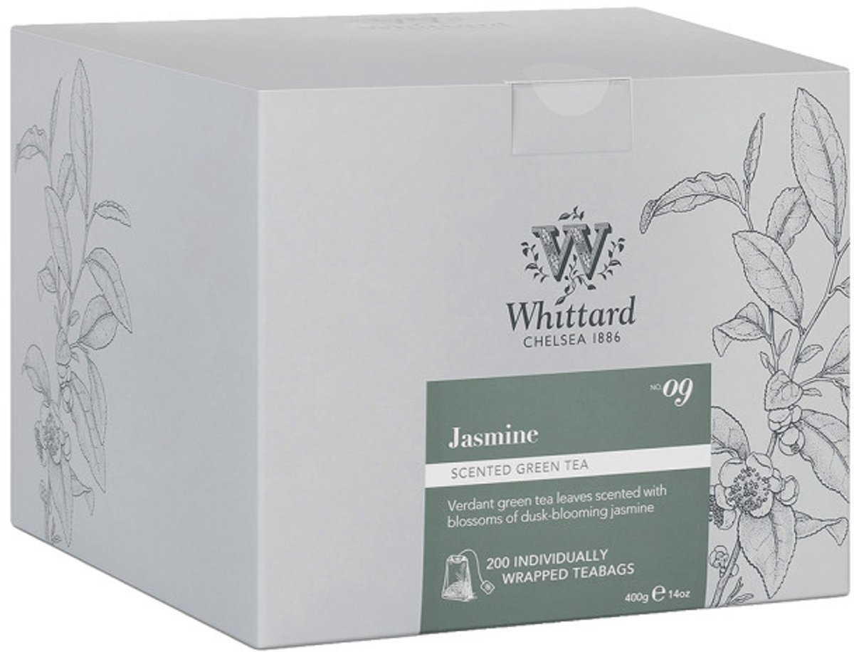 Groene thee Whittard of Chelsea Jasmine, 2 g x 200 st.