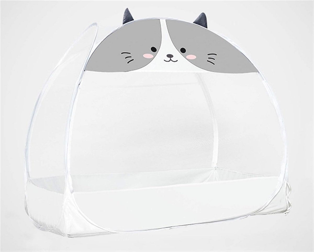 Klamboe Bed - Muggennet Baby - Insecten Buiten - Snelle Opzet - 110 x 64 x 100 cm - Kat