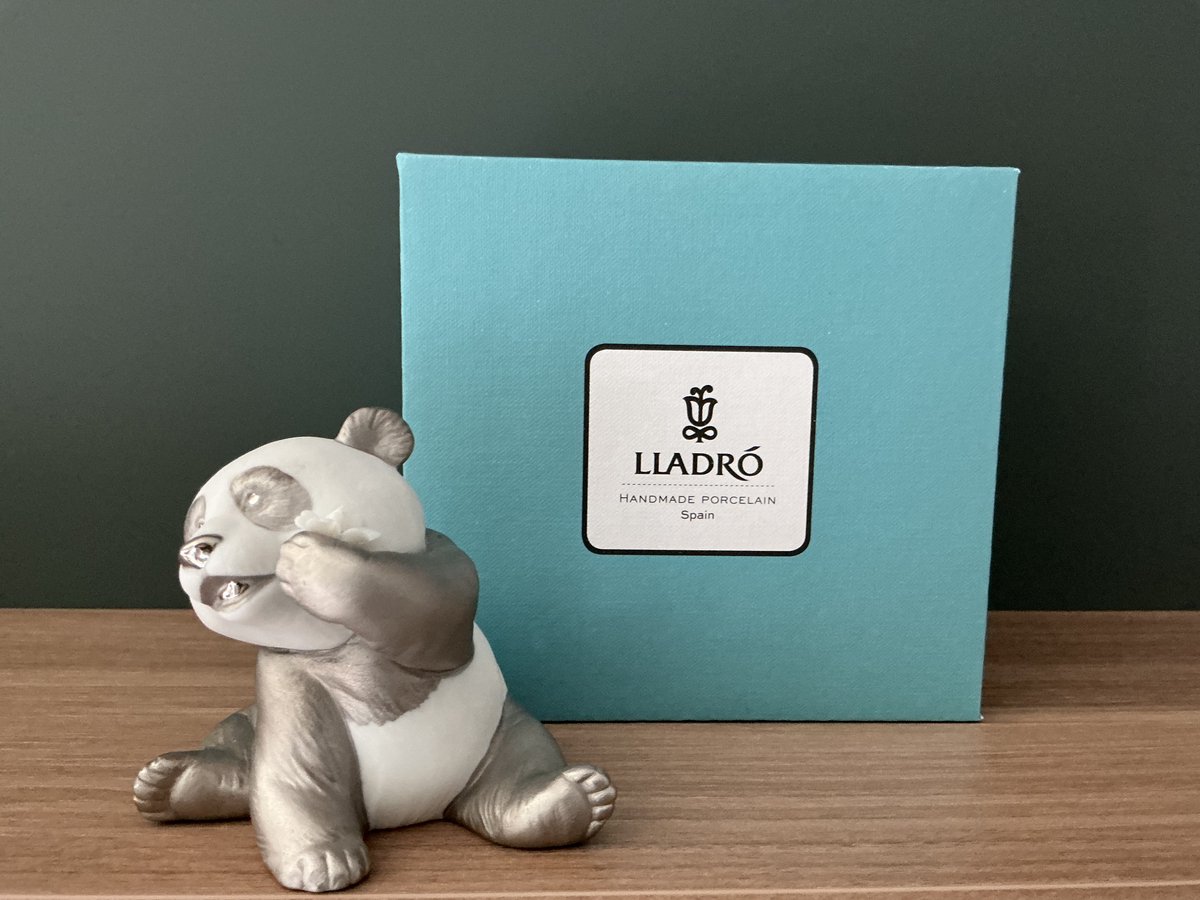 Lladró- Happy Panda-Re-déco