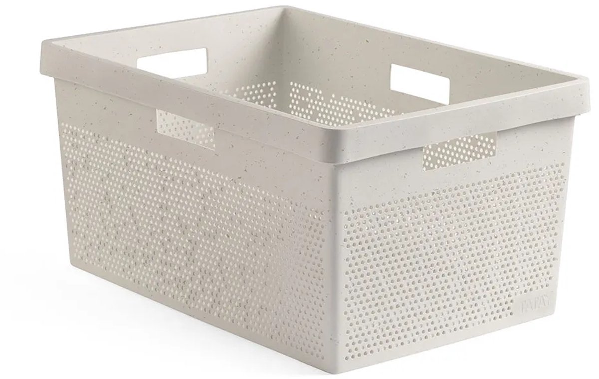 Tatay Bohol Ecohome Wasmand 40l Zilver