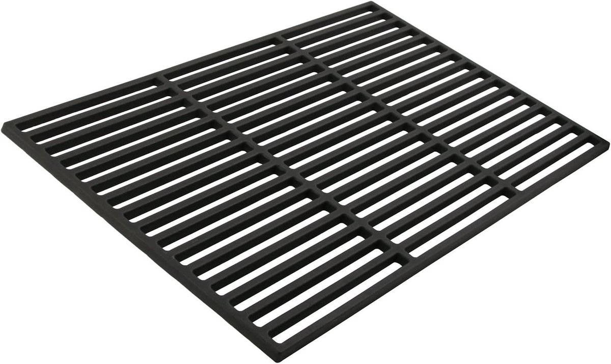 Gietijzeren Grillrooster - Barbecue Rooster - Lekker Grillen - Gelijkmatige Warmte - Verschillende Maten - Zwart