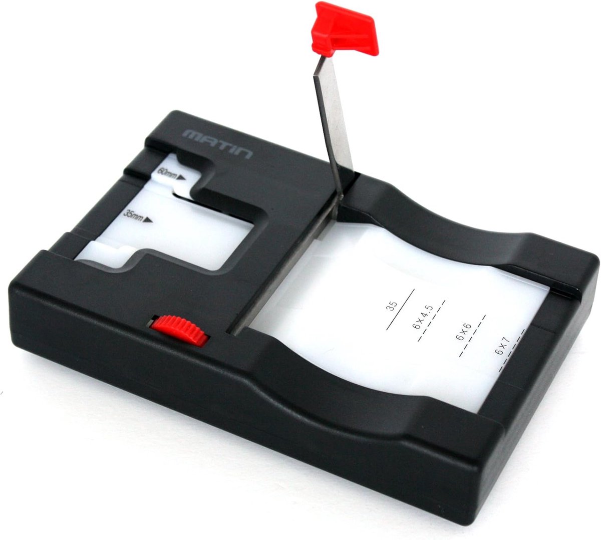 Film Snijder - Negatievenhouder - Foto's Bewerken - Meerdere Formaten - 60mm - Zwart