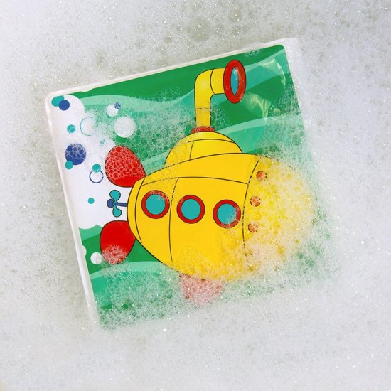 Babybadboek - Waterboek - Samen spelen - Maakt piepend geluid - 1 stuk - Multicolor — afbeelding 5