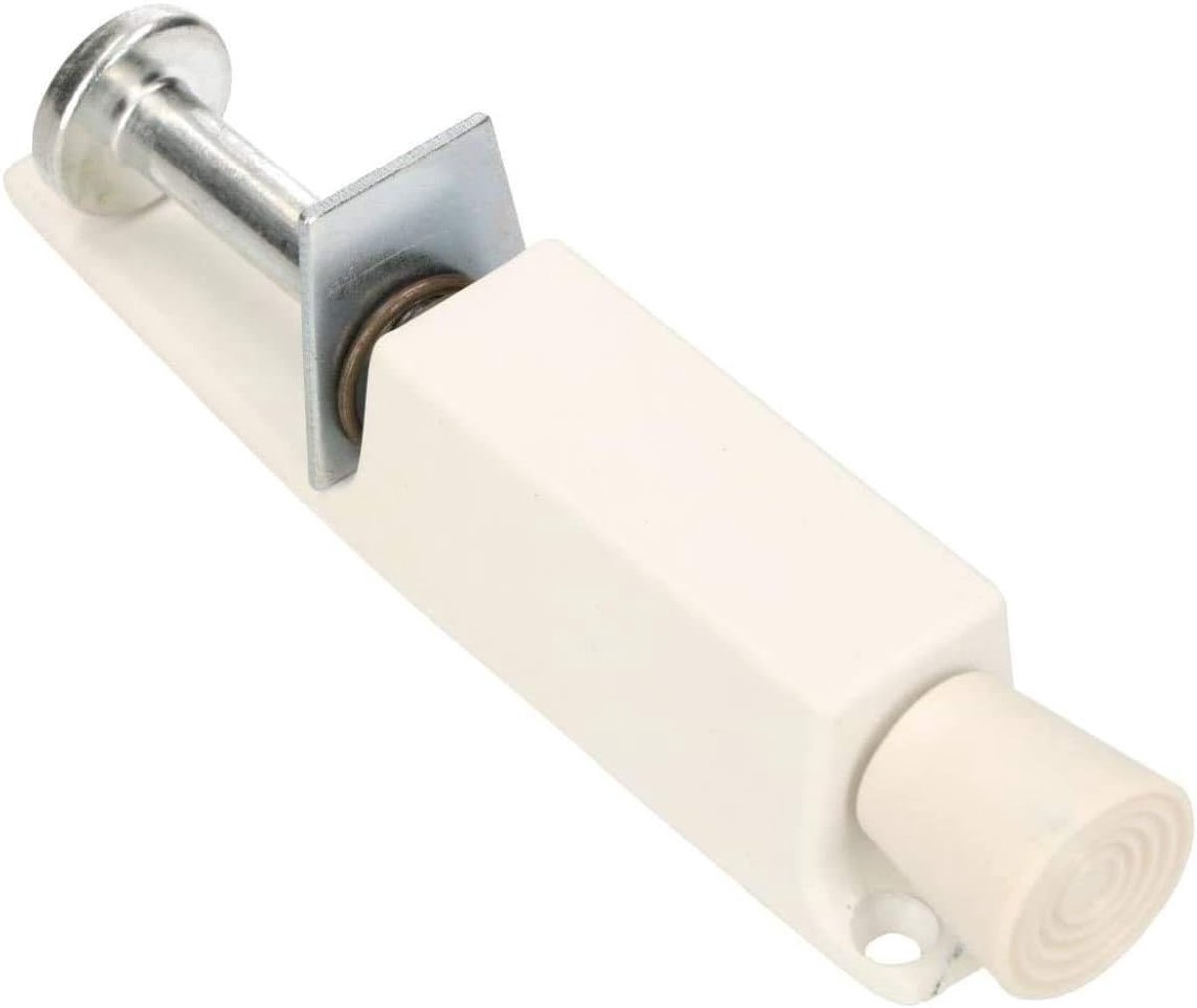 Deurstopper - Vloerstop - Deuren Open Houden - Voetbediening - 13-16 cm - Wit