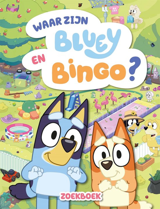 Bluey - Waar zijn Bluey en Bingo? - cover