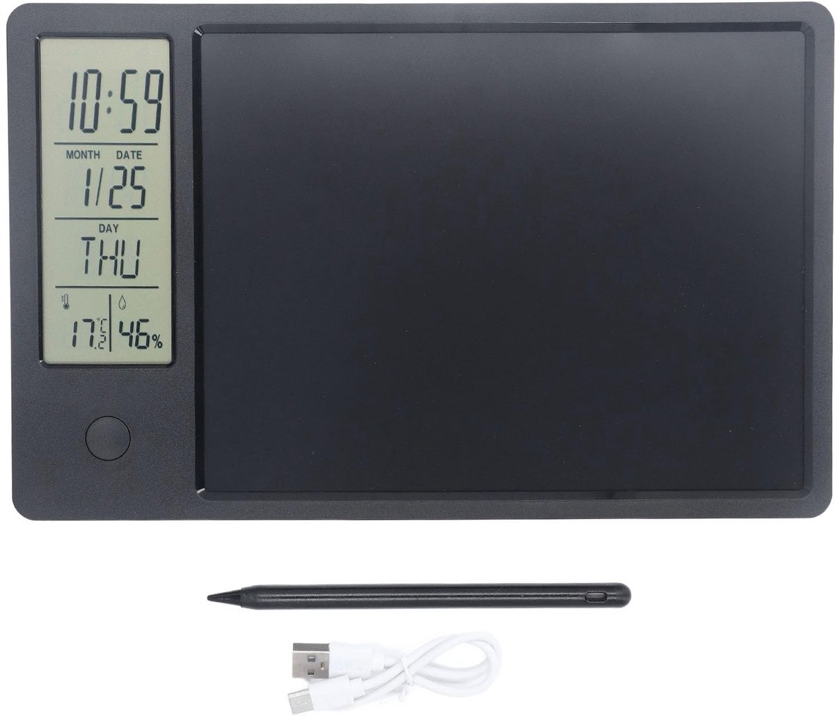 Dailygoods - LCD Schrijftablet met Uitwisbaar Notitieblok