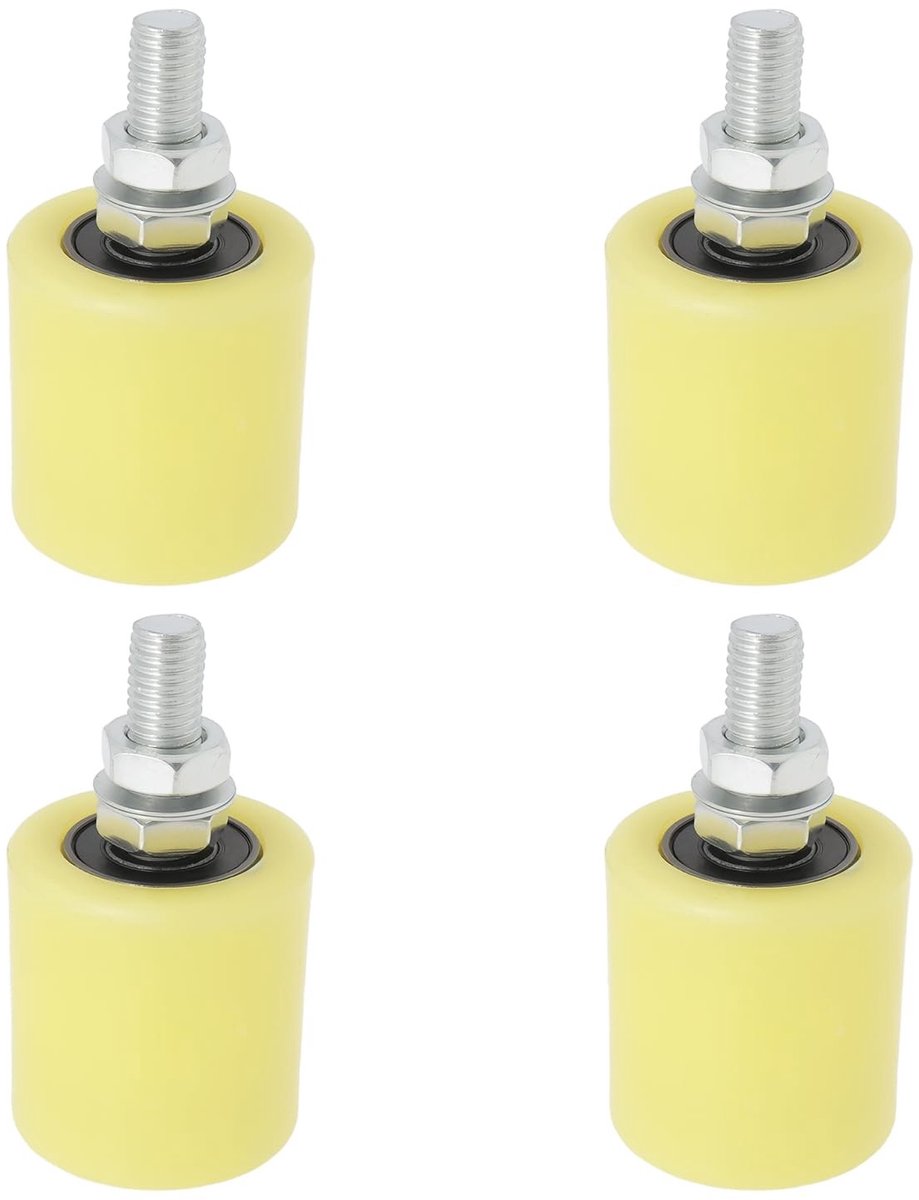 Dailygoods - 4 Stuks Nylon Slide Gate Guide Rollers voor Schuifdeuren