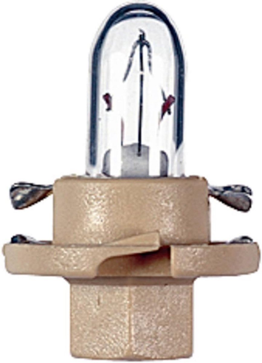 Gloeilamp 12V - Autolamp Beige - Parkeerlicht Vervangen - Homogene Lichtverdeling - 1.5 Watt - Beige