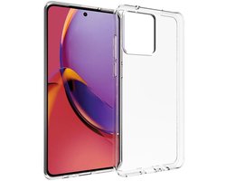 Transparant Dun TPU Hoesje Geschikt voor Motorola Moto G84 | Back Cover | Lichtgewicht | Ultra Dun Hoesje | Flexibel | Zacht TPU | Doorzichtig