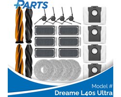 Dreame L40s Ultra Onderhoudsset (Plus.Parts® alternatief voor RAK59)