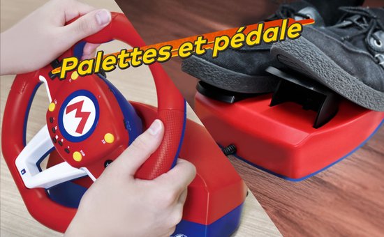 HORI - Mario Kart Racing Wheel Pro Mini - Officieel gelicentieerd door Nintendo van Hori — afbeelding 4