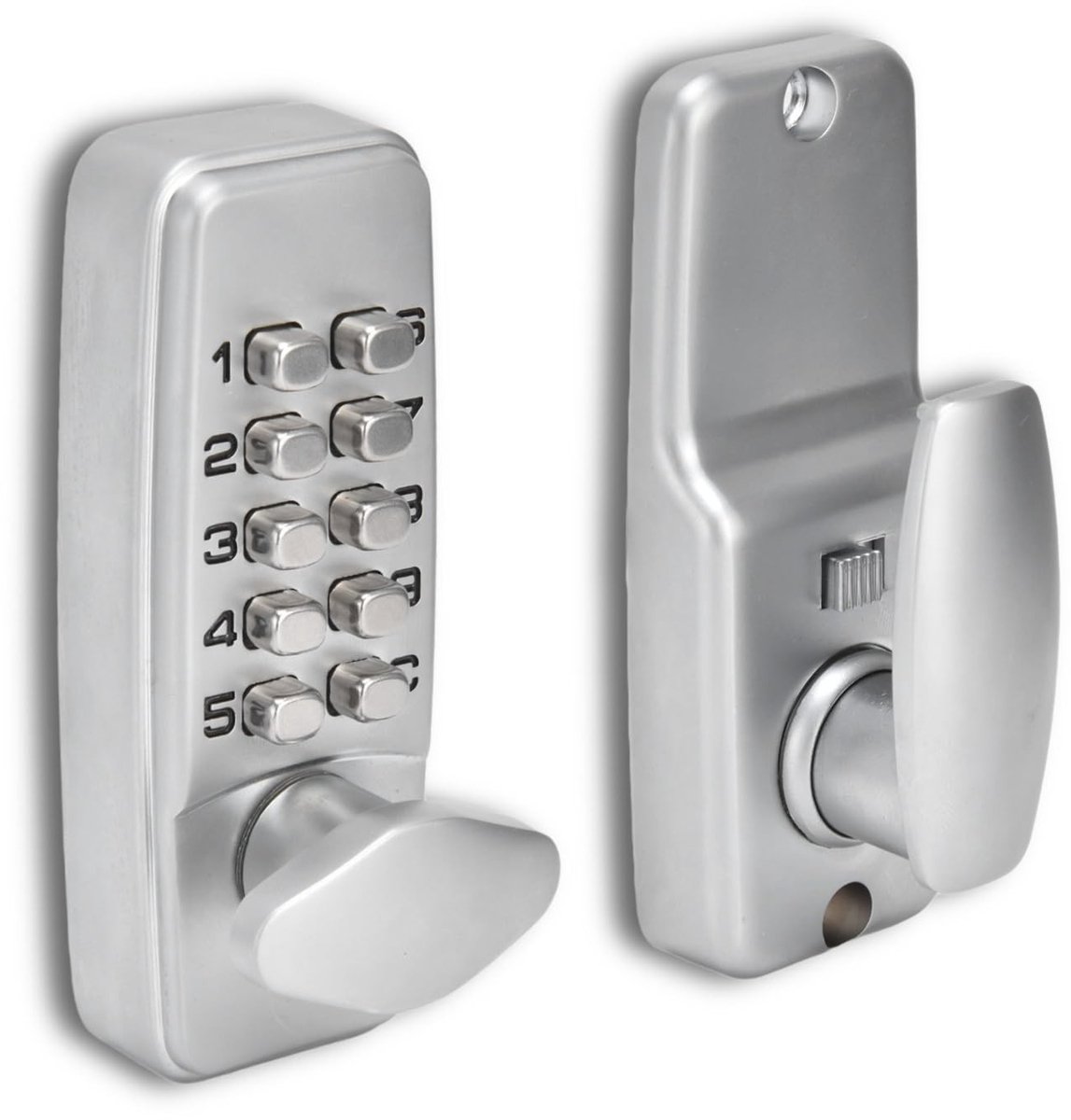 Dailygoods - Mechanisch Wachtwoordslot - Multifunctioneel - Waterdicht - Vuurvast - Keyless Codeslot - Voor Thuiskantoor - Zinklegering