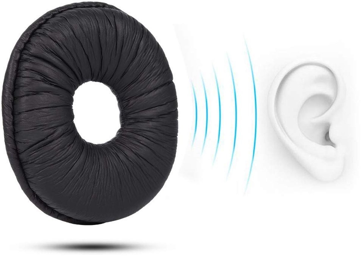 Dailygoods- Oorkussen Zacht Schuim - Oorkussens voor RP DJ1200/DJ121 - Ademend - Comfortabel - Geluiddempende - Eenvoudig te installeren - Hoofdtelefoon Oorkussen