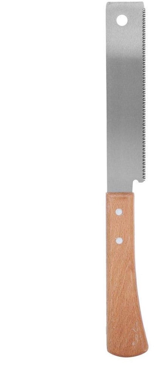 Dailygoods- Handzaag 12 Inch - Beukenhouten Handvat - Hoogwaardig Carbonstaal - Dubbelzijdige Zaagtanden - Voor Houtbewerking - Lichtgewicht - Zaag