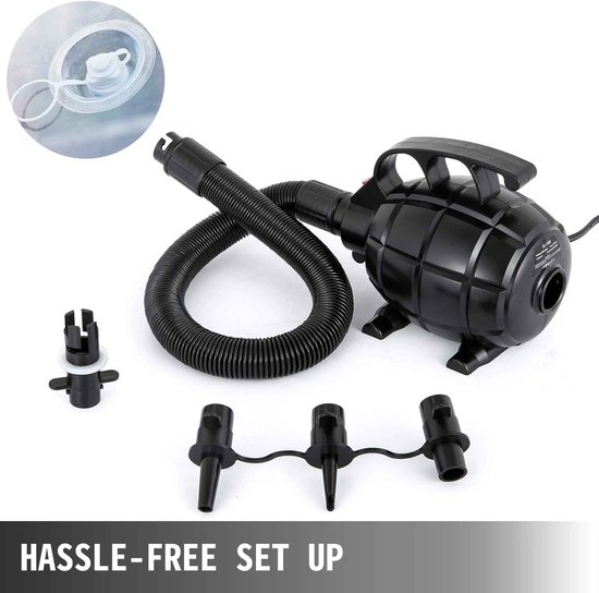 CORE Walk-on-water opblaasbare bal - Waterbal - Zorb ball - Waterloopbal - Inclusief luchtpomp - PVC waterdicht materiaal 0.8mm dik - Duitse ritssluiting - Max. belastbaar 180kg - 200cm van core — afbeelding 3
