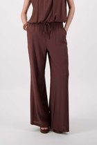 Zusss Broek Crincle Doek Fladder Broek 0303 0048 Brown Dames Maat - S