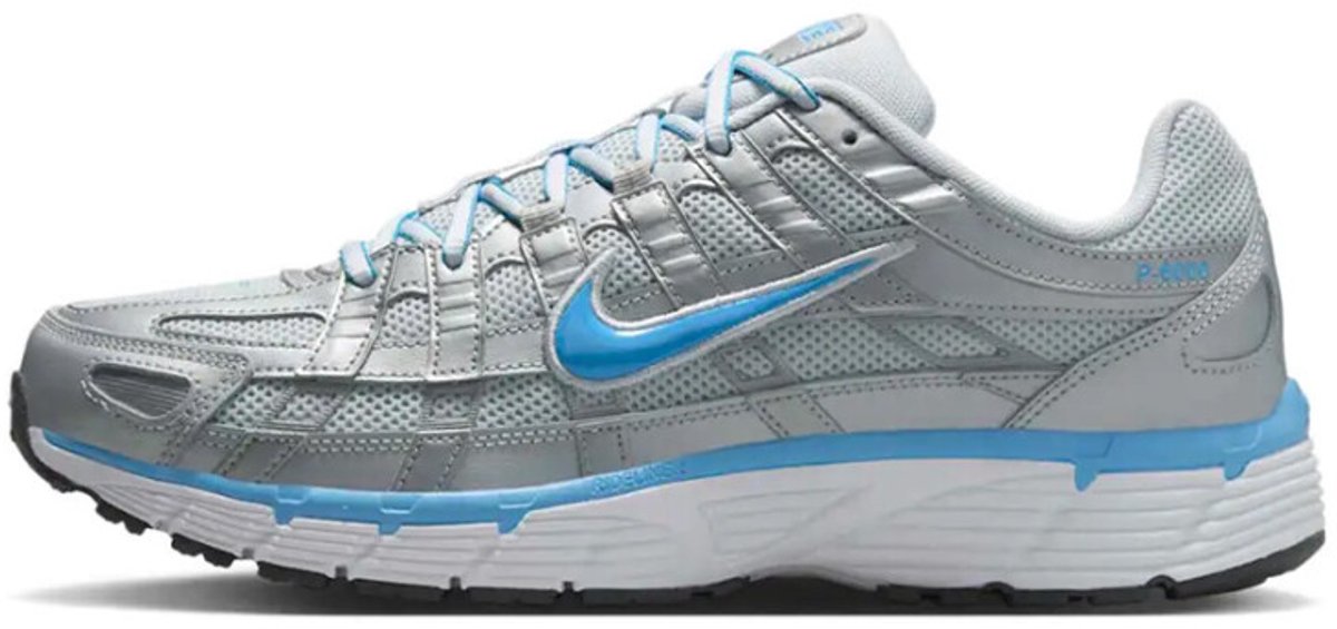 Nike P-6000 Metallic Platinum Pure Platinum Metallic University Grijs