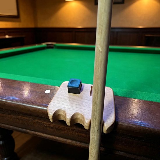 Biljart Keu Houder - Pool Keuhouder Cues Rest - Biljart Spelen - Compact 3 Gaten — afbeelding 5