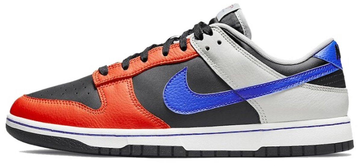 NIKE DUNK LOW EMB “”NBA 75TH ANNIVERSARY KNICKS”” Sneakers Unisex Zwart