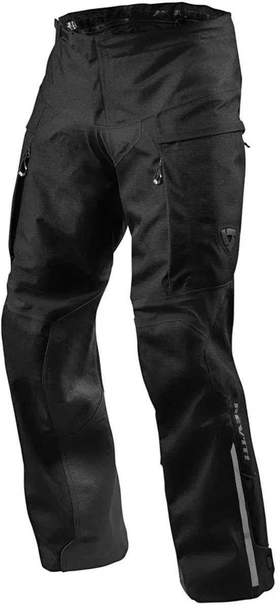 REV'IT! Component H2O Standard Black Motorcycle Pants 2XL - Maat - Broek – foto 5