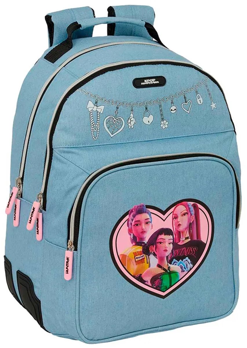 Safta K-pop Demon Hunters 22.5l 32x42x15 Cm Rugzak Blauw Kinderen