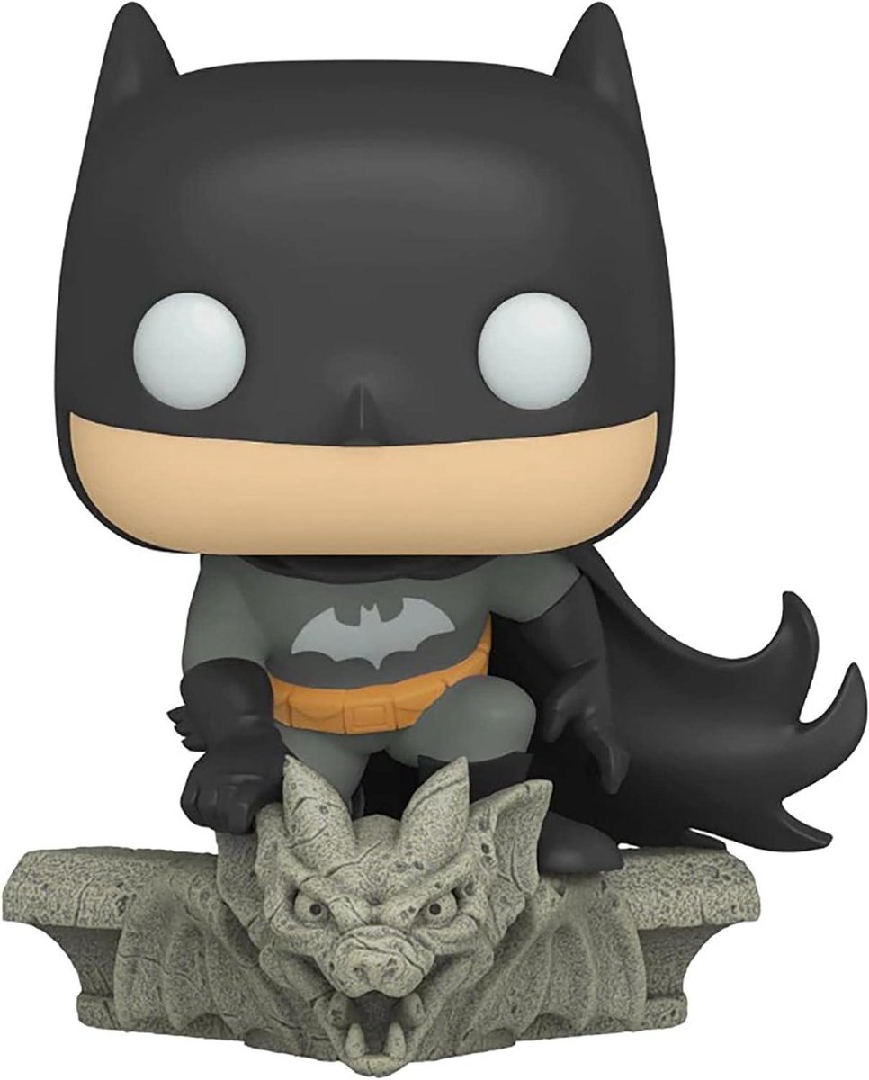 Verzamelfiguur Batman - Karakterbeeld Comic - Huis Decoratie - Met Licht Geluid - Standaard Formaat - Zwart en Geel