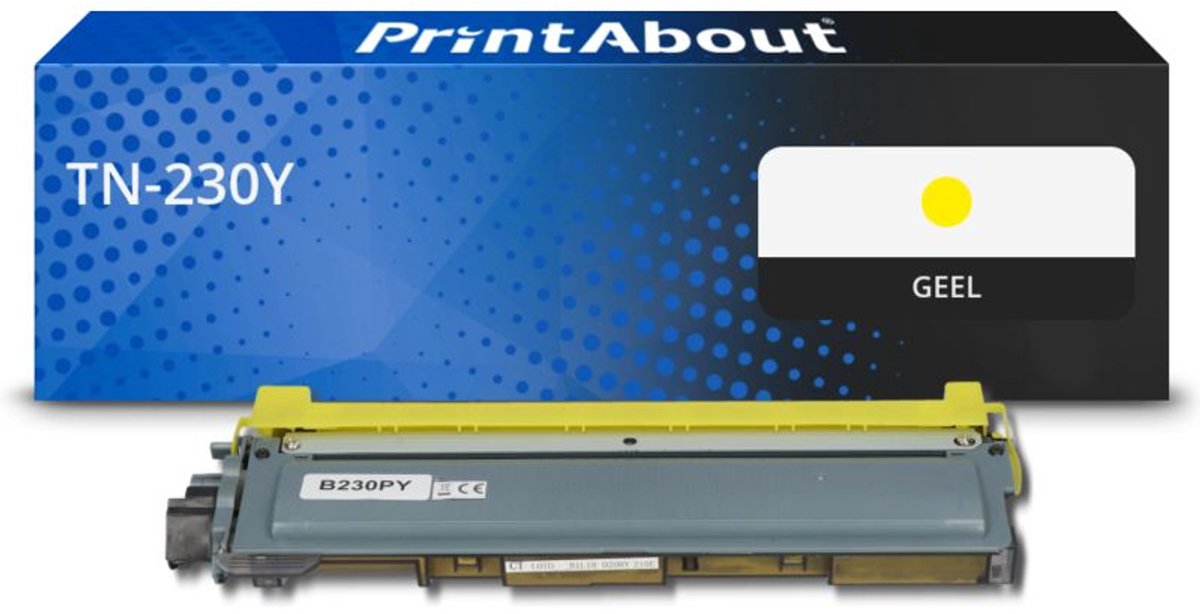 PrintAbout Brother TN-230Y toner geel