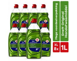 Dreft Handafwasmiddel Original 1L (8 Stuks)