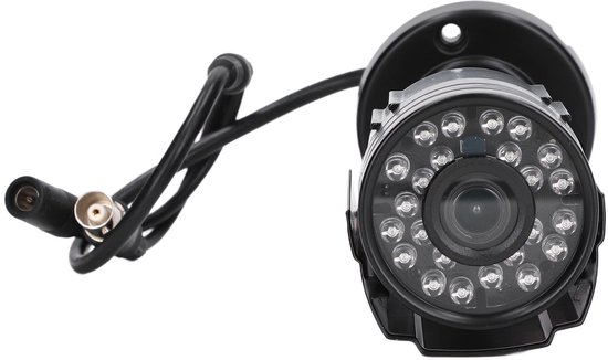 Dailygoody - Beveiligingscamera - Analoge camera - Infrarood Nachtzicht - Waterdicht - 1080 Pixels - Geschikt voor Binnen Buiten - Garage — afbeelding 2