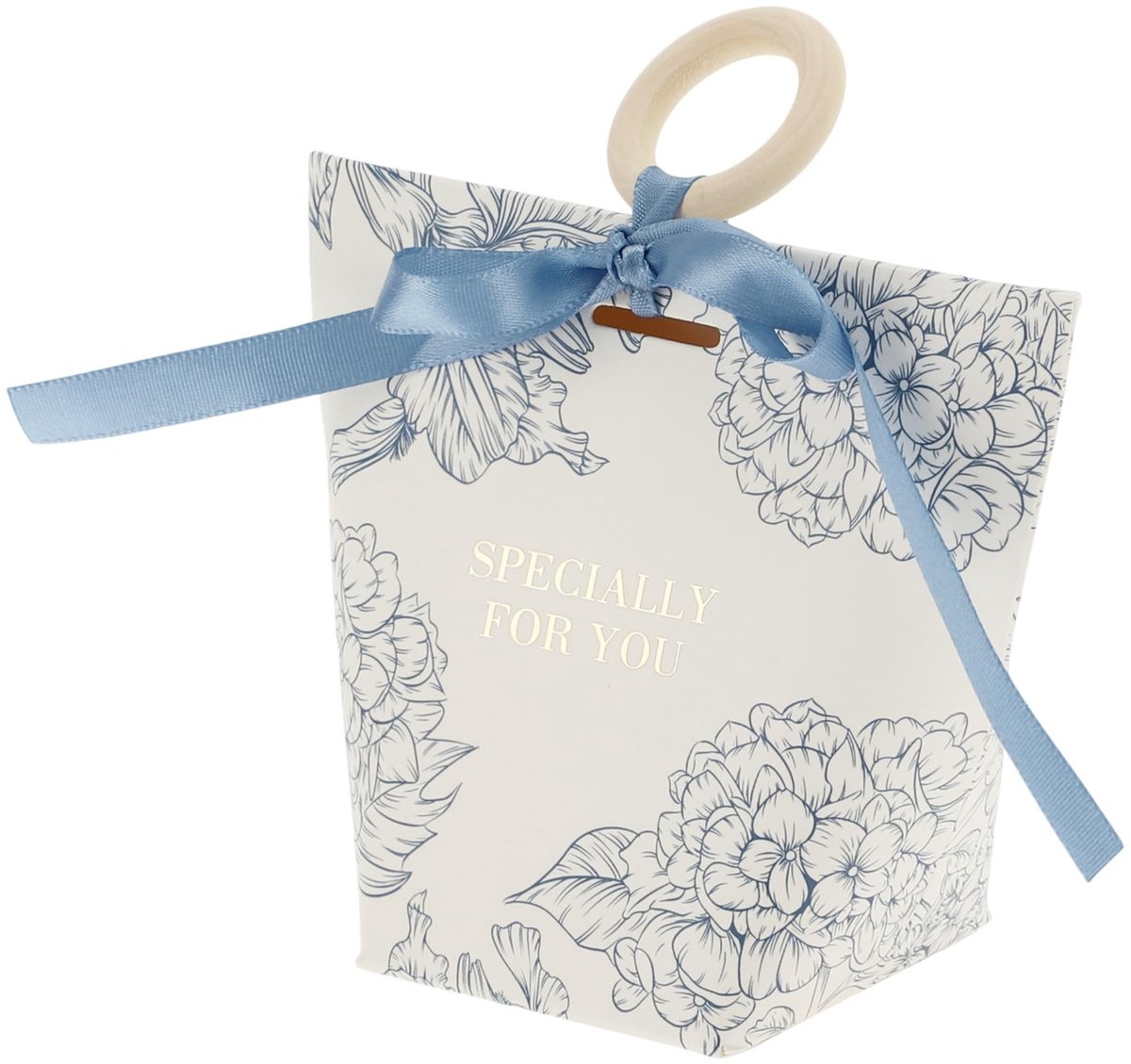 Dailygoody - Geschenkdozen - Cadeauverpakking - Duurzaam en robuust - Blauw - Decoratieve geschenkdozen - Voor elke gelegenheid - 20 stuks