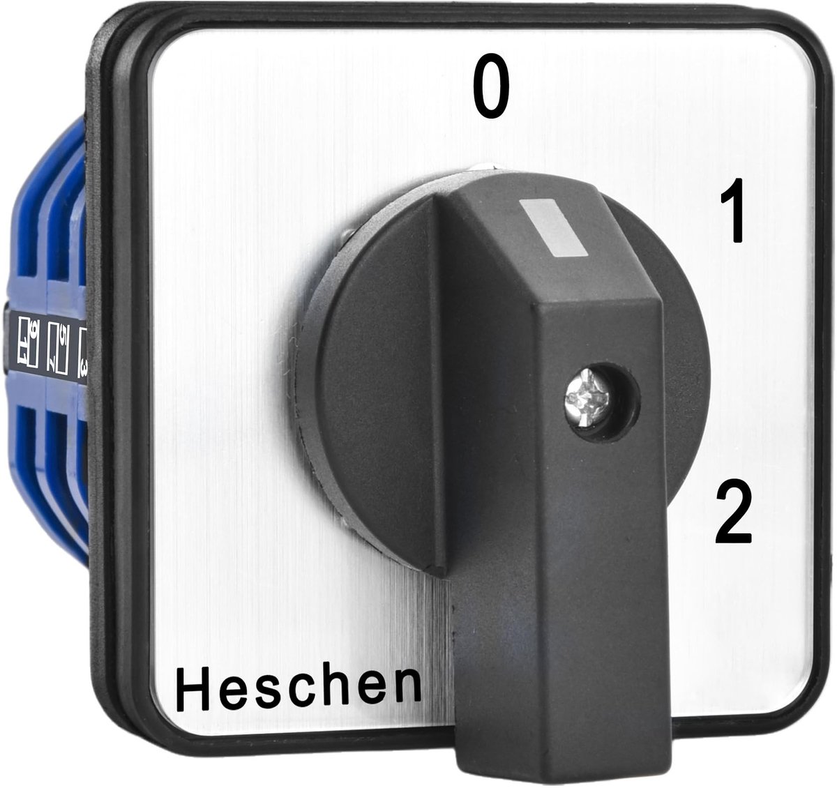 Dailygoody - Universele schakelaar - Rotatieve schakelaar - 4 posities - Blauw - 660 Volt - 40 Ampère - Geschikt voor panelen - Hoogwaardige kwaliteit