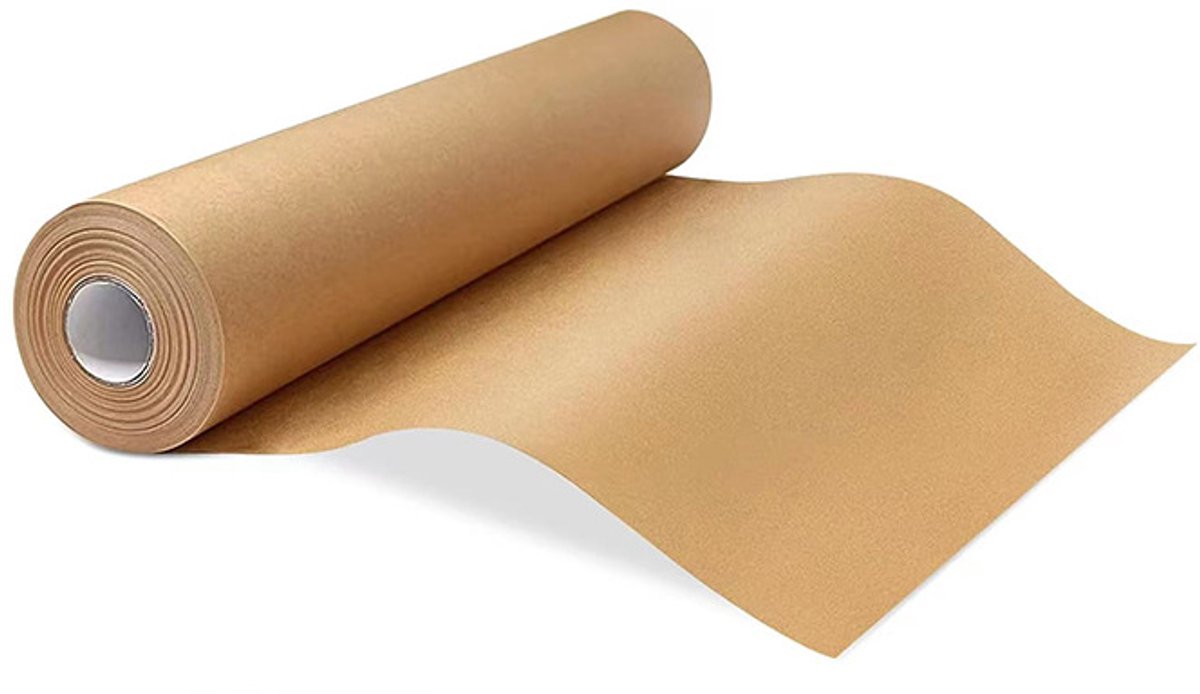 Rol siliconen bakpapier, hittebestendig ovenbakpapier, 15 inch x 210 voet (0,38 m x 64 m).