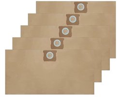 5 vervangende stofzuigerzakken, geschikt voor DeWalt, geschikt voor Dewalt stofzakaccessoires, geschikt voor DXVA19-4101/4102 stofzuigerpapierzakken, stofzak - 81CM stijl