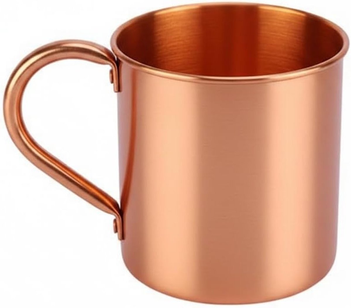 Moscow Mule Mok van Puur Koper zonder Binnenbekleding, Ideaal voor Cocktails, Koffie en Bier