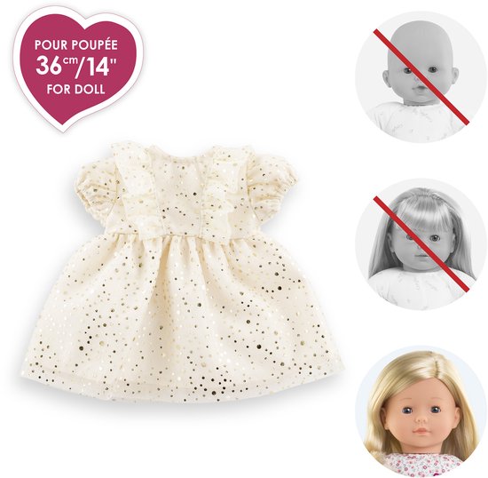 Corolle poppenjas Betoverd Bos 36cm poppenkleding polyester. — afbeelding 4